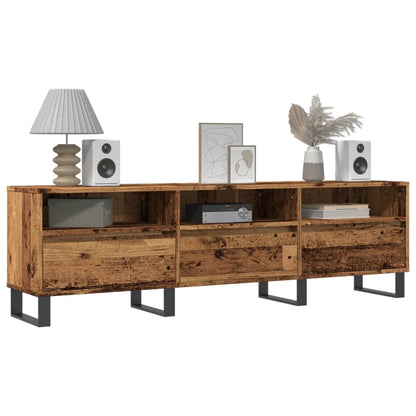 Mobile Porta TV Legno Antico 150x30x44,5 cm Legno Multistrato | homemem39