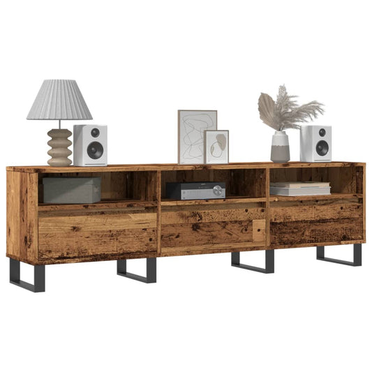 Mobile Porta TV Legno Antico 150x30x44,5 cm Legno Multistrato | homemem39
