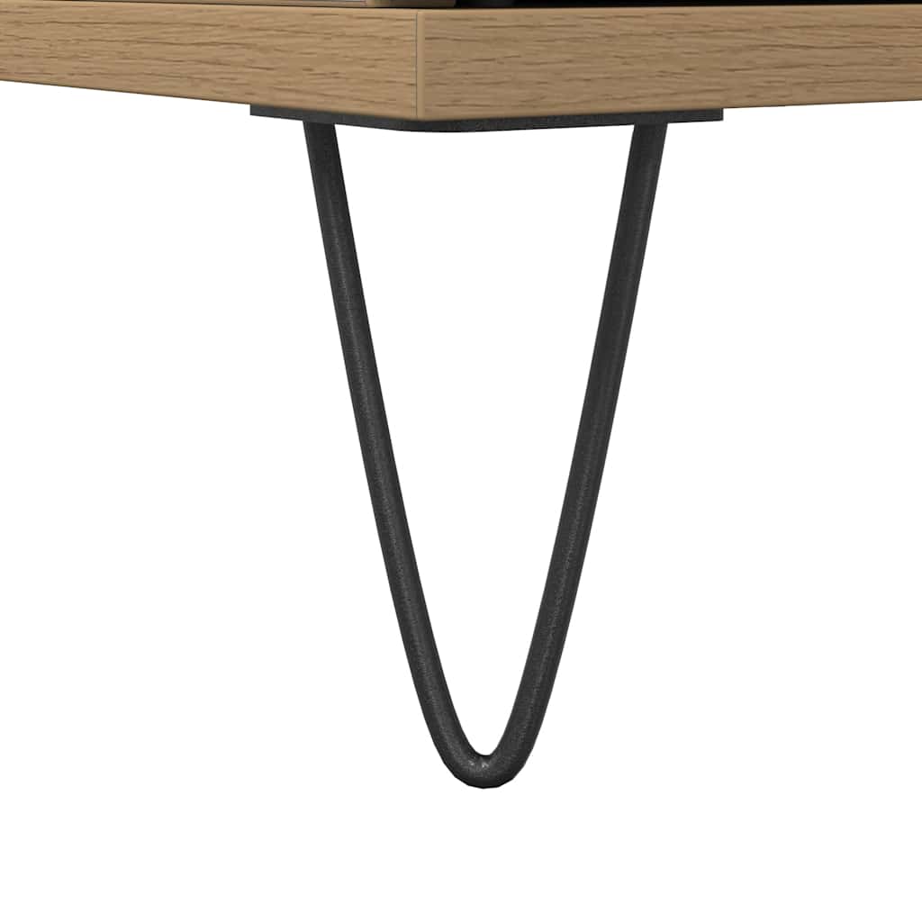 Armadietto Bagno Rovere 30x30x190 cm Legno Multistrato | homemem39