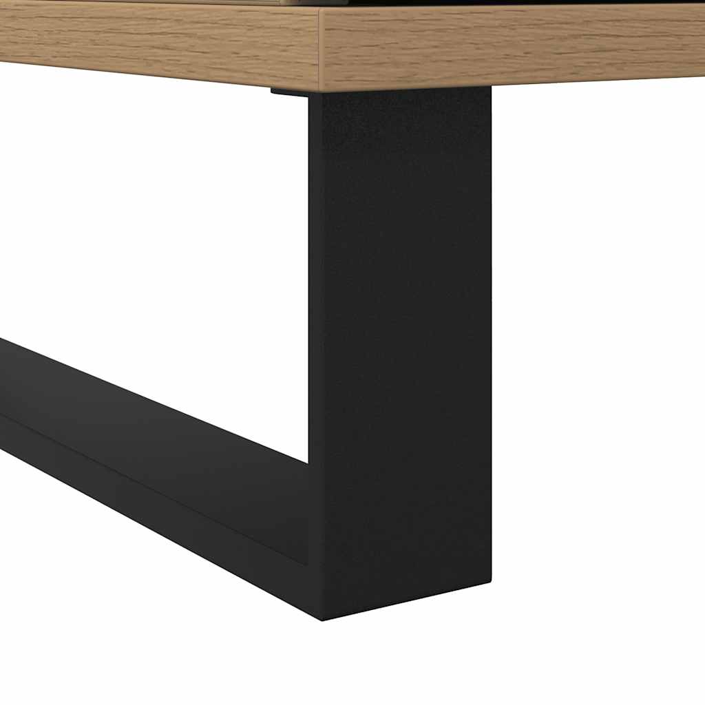 Armadietto da Bagno Rovere Artigianale 30x30x100 cm Truciolato