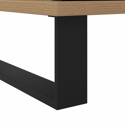 Armadietto da Bagno Rovere Artigianale 30x30x100 cm Truciolato