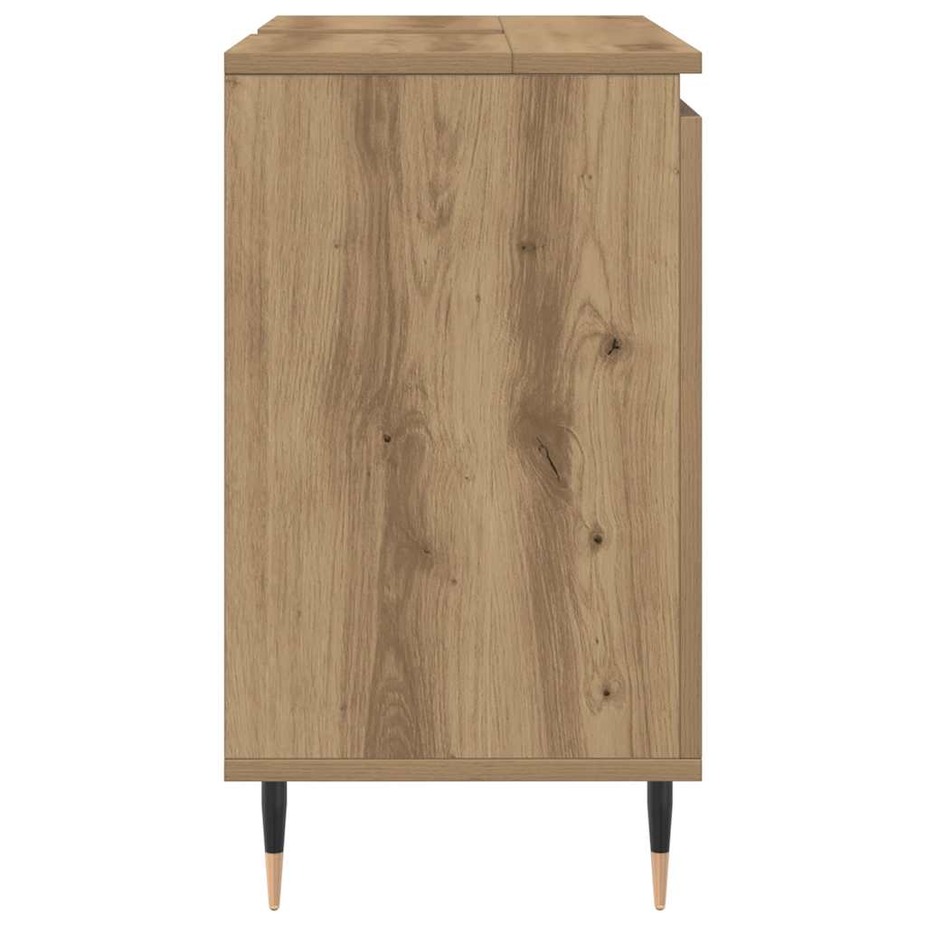 Mobile da Bagno Rovere Artigianale 58x33x60 cm in Truciolato | homemem39
