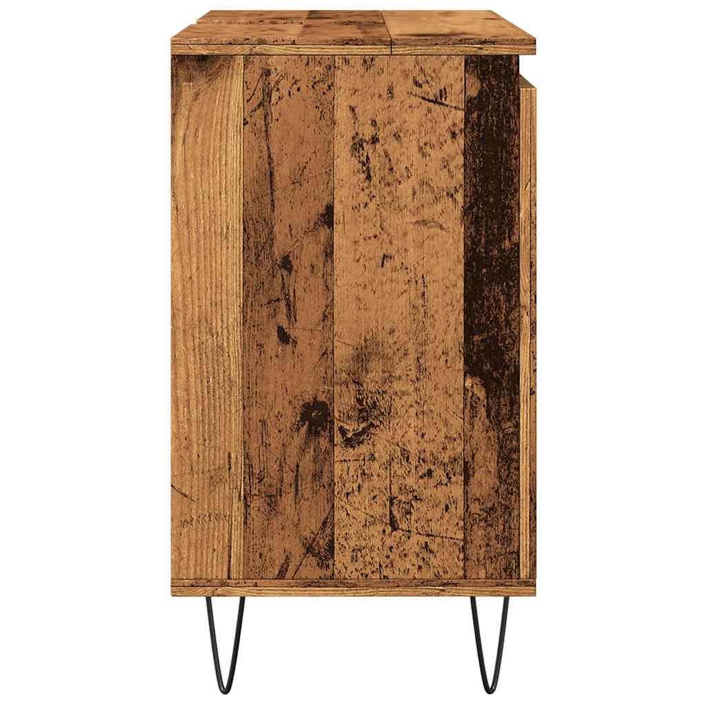 Mobile da Bagno Legno Vecchio 58x33x60 cm in Truciolato | homemem39