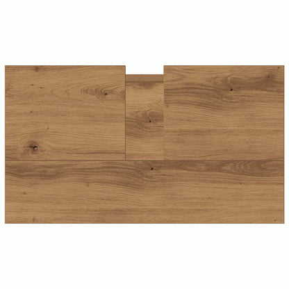Mobile da Bagno Rovere Artigianale 58x33x60 cm in Truciolato | homemem39