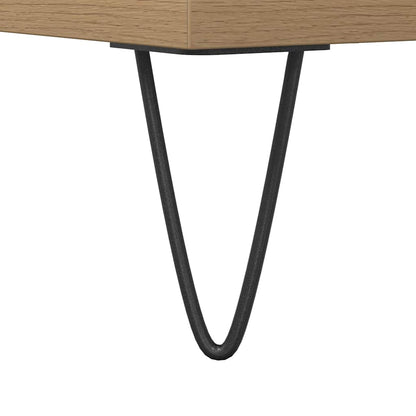 Armadietto da Bagno Rovere Artigianale 65x33x60cm in Truciolato | homemem39