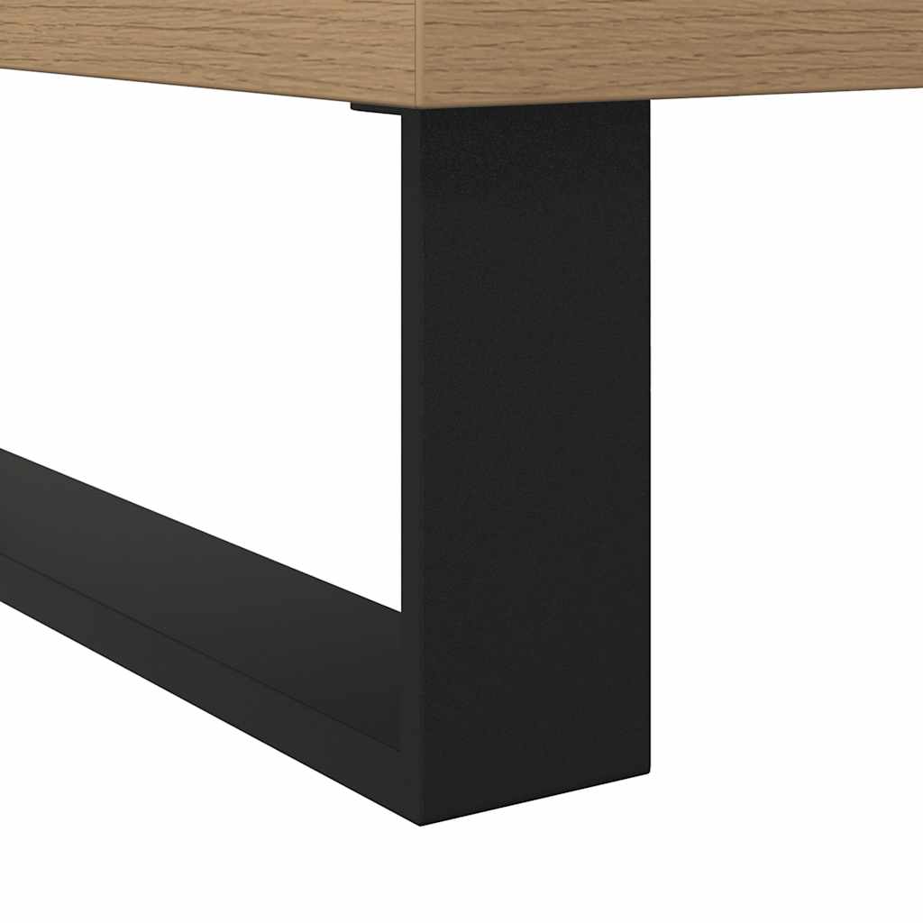 Armadietto da Bagno Rovere Artigianale 65x33x60cm in Truciolato | homemem39