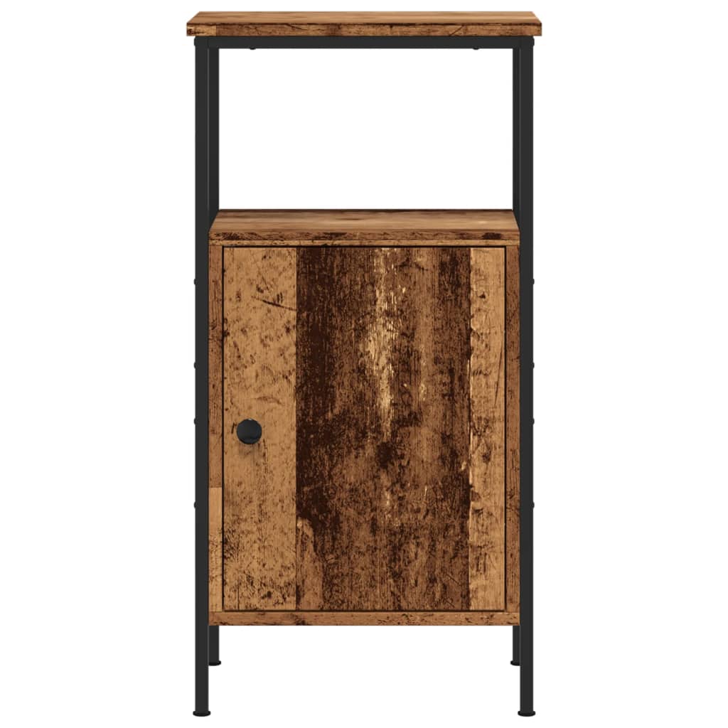 Comodino Legno Antico 41x31x80 cm in Legno Multistrato - homemem39