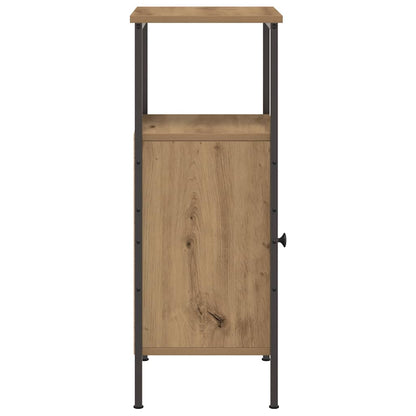 Comodino Rovere Artigianale 41x31x80 cm in Legno Multistrato - homemem39