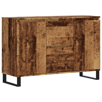 Credenza Legno Antico 101,5x35x70 cm in Legno Multistrato - homemem39