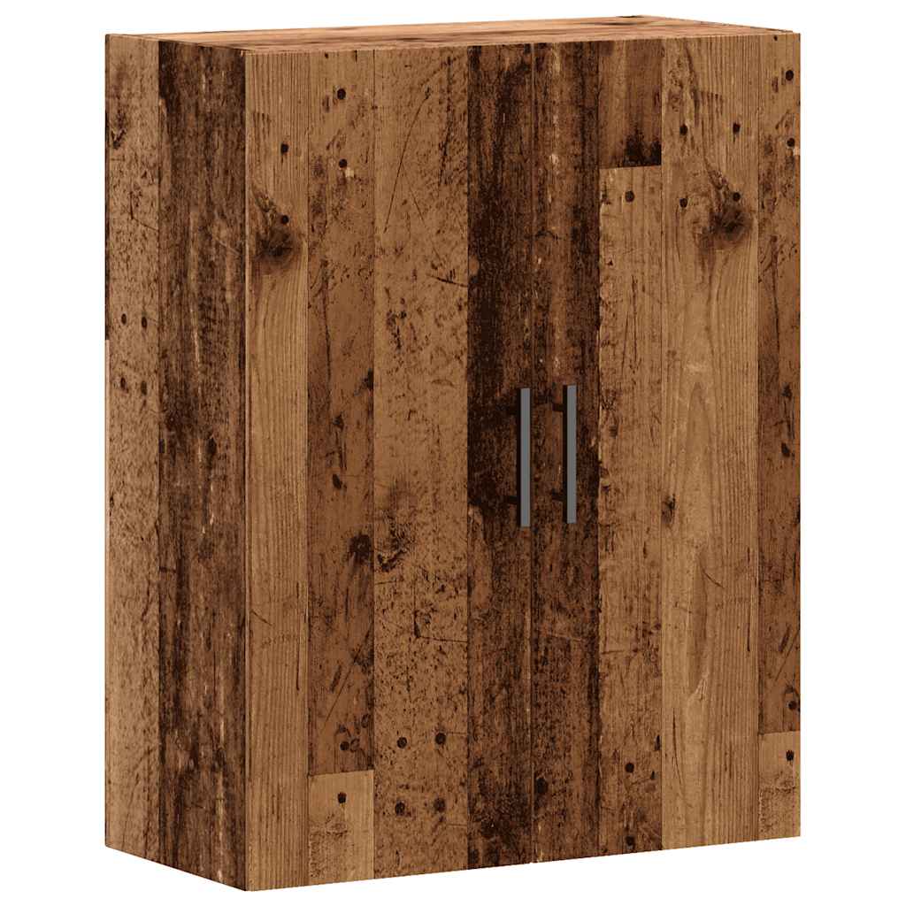 Mobile a Parete Legno Antico 69,5x34x90 cm - homemem39