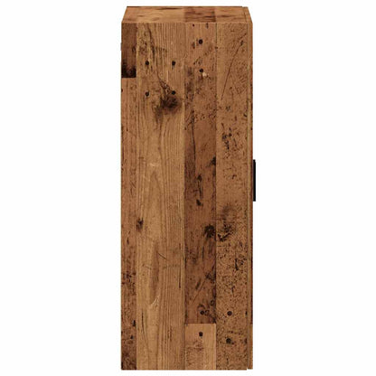 Mobile a Parete Legno Antico 69,5x34x90 cm - homemem39