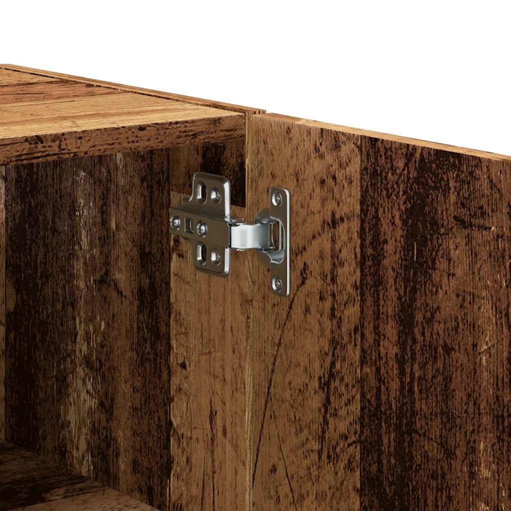 Armadietto a Muro Legno Antico 60x31x70 cm in Truciolato | homemem39
