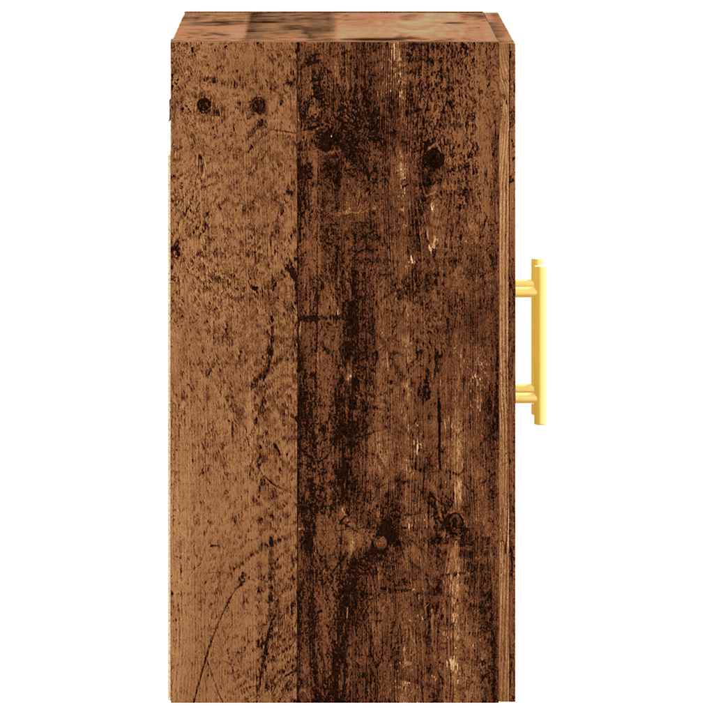 Armadietto a Muro Legno Vecchio 60x31x60 cm in Truciolato | homemem39