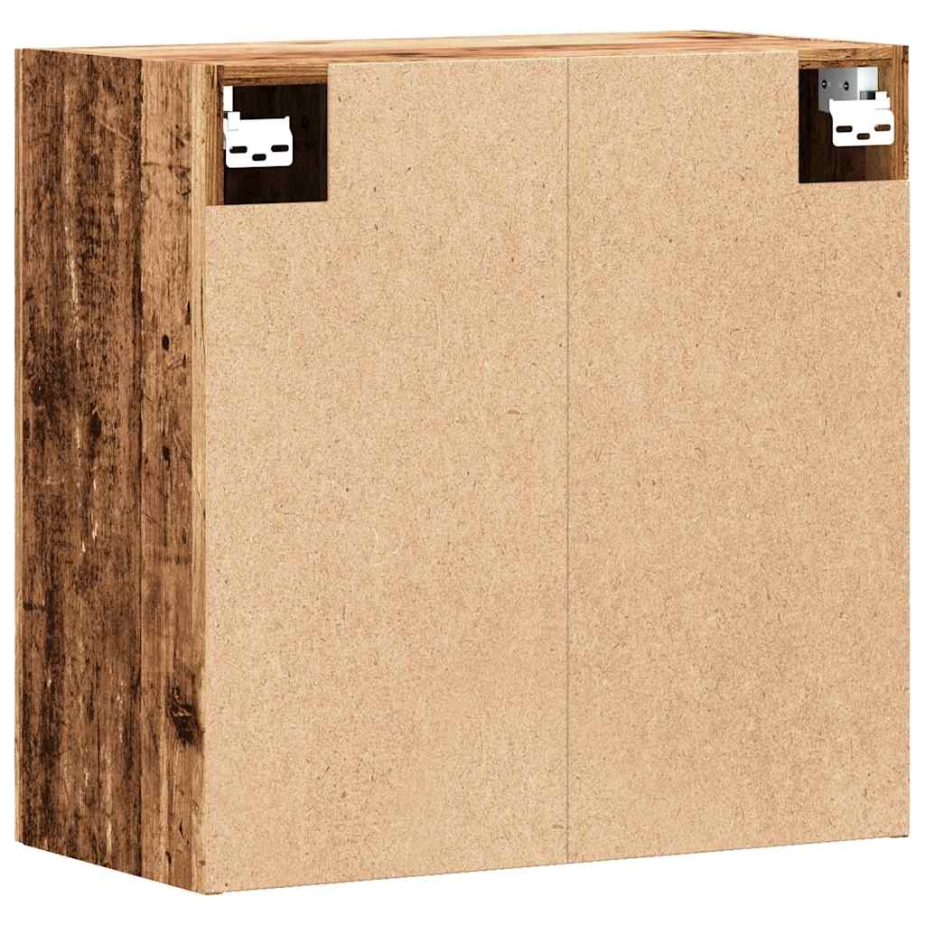 Armadietto a Muro Legno Vecchio 60x31x60 cm in Truciolato | homemem39