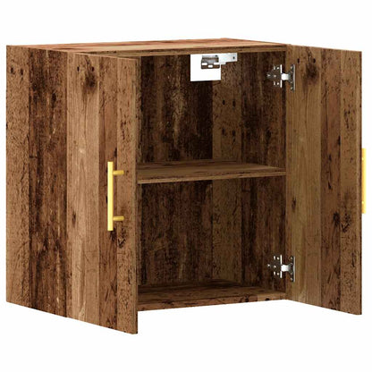 Armadietto a Muro Legno Vecchio 60x31x60 cm in Truciolato | homemem39