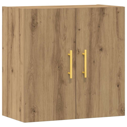 Armadietto a Muro Rovere Artigianale 60x31x60 cm in Truciolato | homemem39
