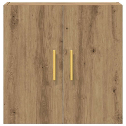 Armadietto a Muro Rovere Artigianale 60x31x60 cm in Truciolato