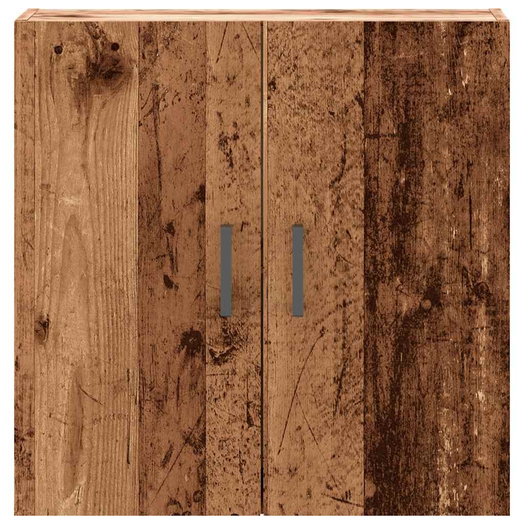 Armadietto a Muro Legno Vecchio 60x31x60 cm in Truciolato