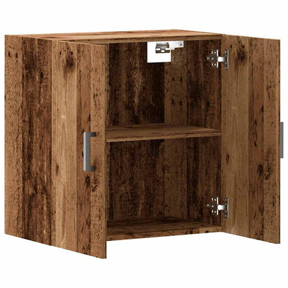 Armadietto a Muro Legno Vecchio 60x31x60 cm in Truciolato
