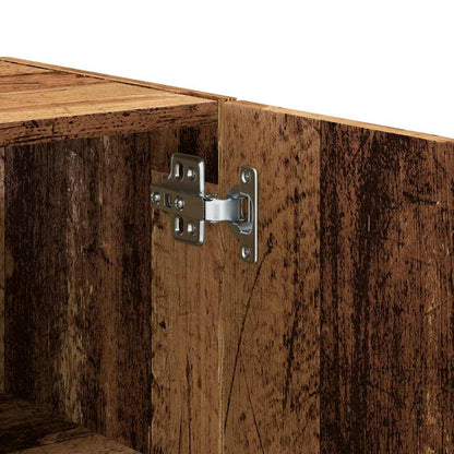 Armadietto a Muro Legno Vecchio 60x31x60 cm in Truciolato | homemem39
