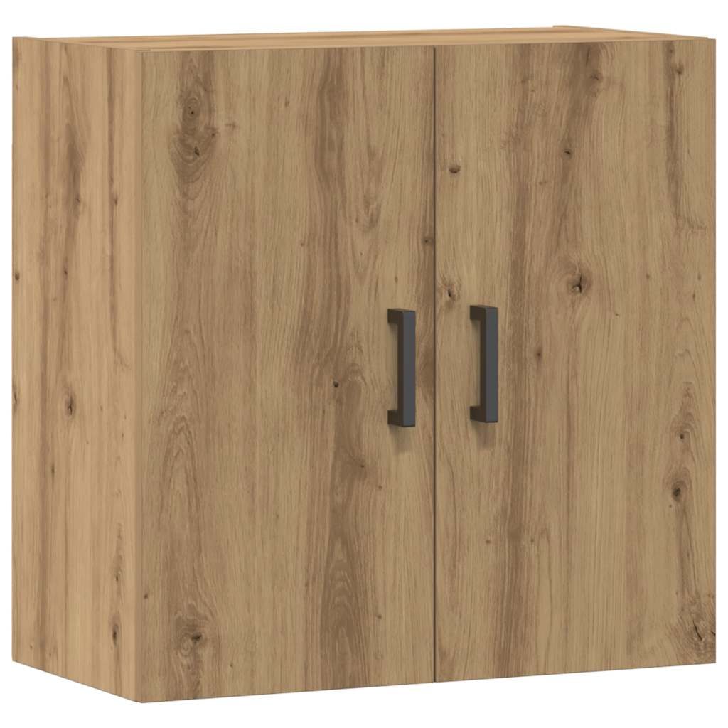 Armadietto a Muro Rovere Artigianale 60x31x60 cm in Truciolato | homemem39