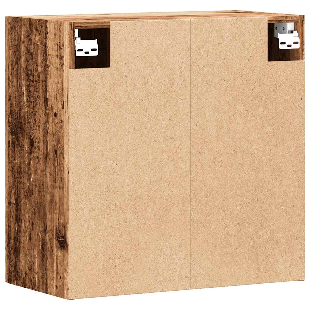 Armadietto a Muro Legno Vecchio 60x31x60 cm in Truciolato | homemem39