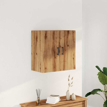 Armadietto a Muro Rovere Artigianale 60x31x60 cm in Truciolato | homemem39