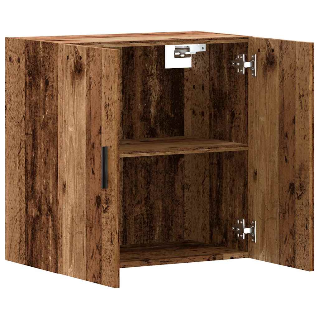 Armadietto a Muro Legno Vecchio 60x31x60 cm in Truciolato | homemem39