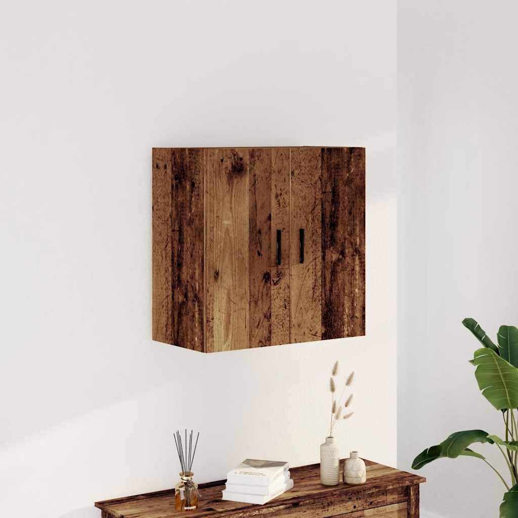 Armadietto a Muro Legno Vecchio 60x31x60 cm in Truciolato | homemem39
