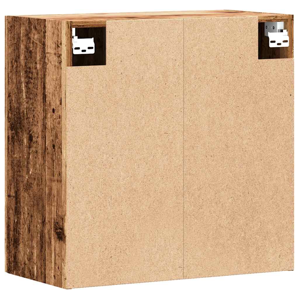 Armadietto a Muro Legno Vecchio 60x31x60 cm in Truciolato | homemem39
