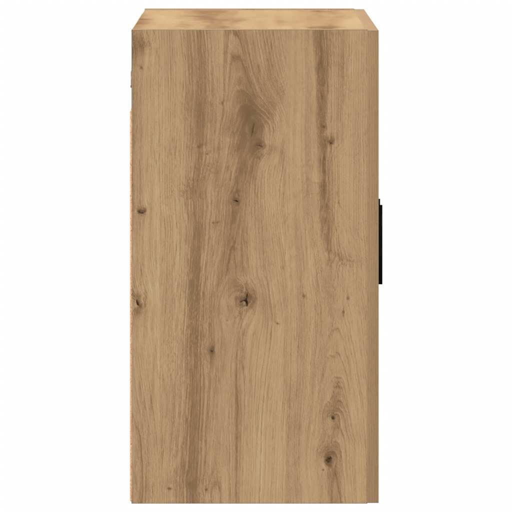 Armadietto a Muro Rovere Artigianale 60x31x60 cm in Truciolato | homemem39