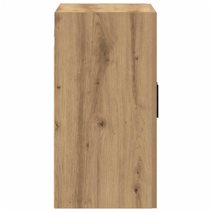 Armadietto a Muro Rovere Artigianale 60x31x60 cm in Truciolato