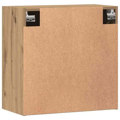 Armadietto a Muro Rovere Artigianale 60x31x60 cm in Truciolato | homemem39