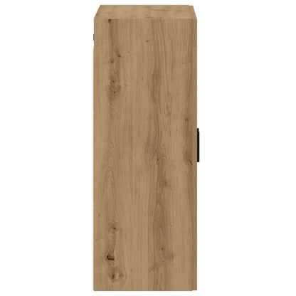 Mobile a Parete Rovere Artigianale 69,5x34x90 cm in Truciolato | homemem39