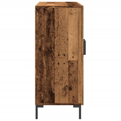 Credenza Legno Antico 90x34x80 cm in Legno Multistrato - homemem39