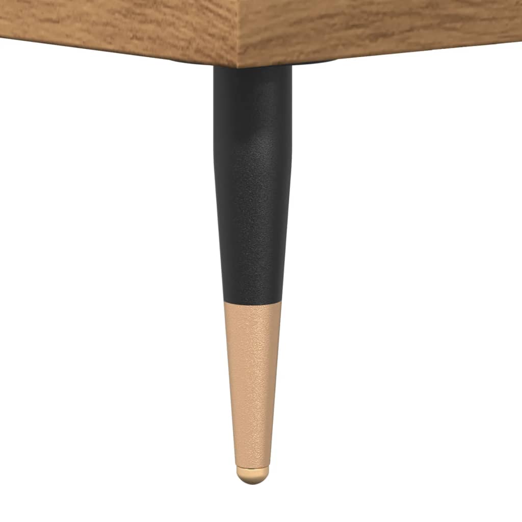 Credenza Rovere Artigianale 100x36x60 cm in Legno Multistrato - homemem39