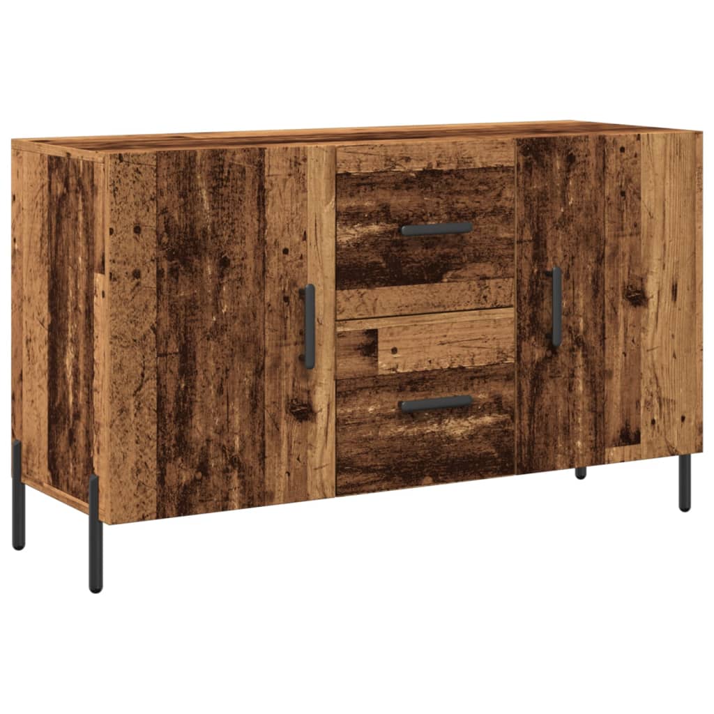 Credenza Legno Antico 100x36x60 cm in Legno Multistrato - homemem39