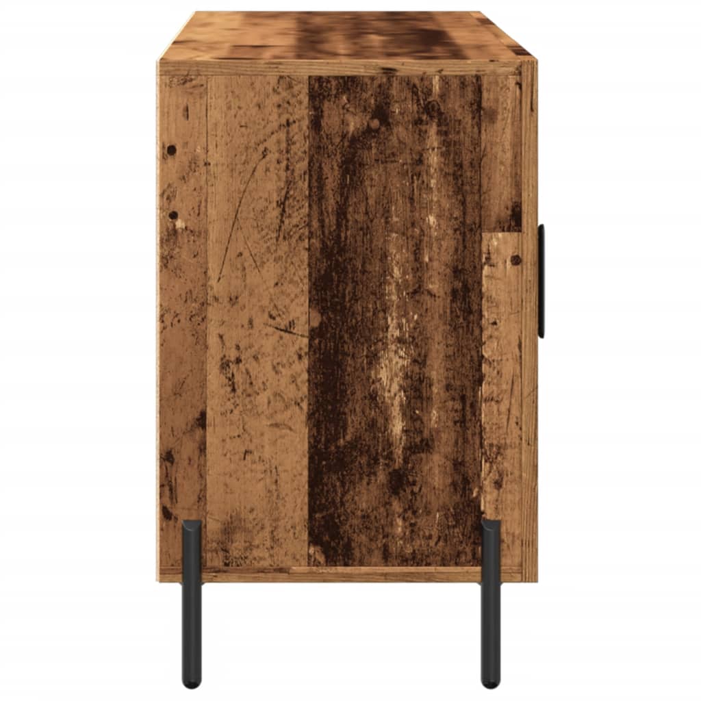 Credenza Legno Antico 100x36x60 cm in Legno Multistrato - homemem39
