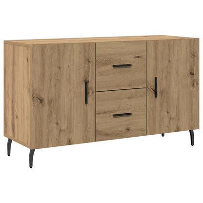 Credenza Rovere Artigianale 100x36x60 cm in Legno Multistrato