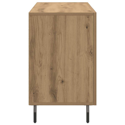 Credenza Rovere Artigianale 100x36x60 cm in Legno Multistrato