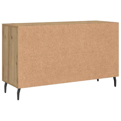 Credenza Rovere Artigianale 100x36x60 cm in Legno Multistrato