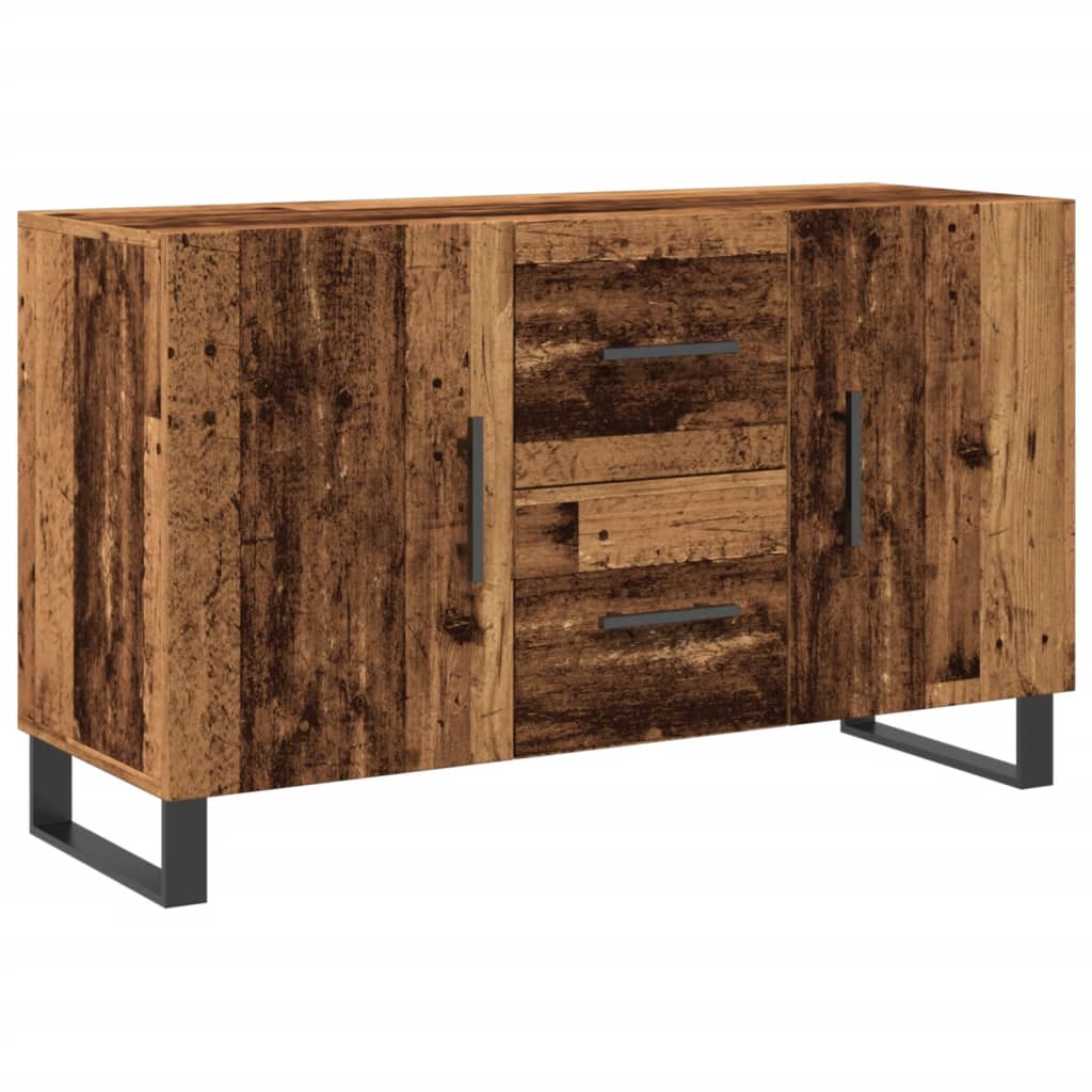 Credenza Legno Antico 100x36x60 cm in Legno Multistrato - homemem39