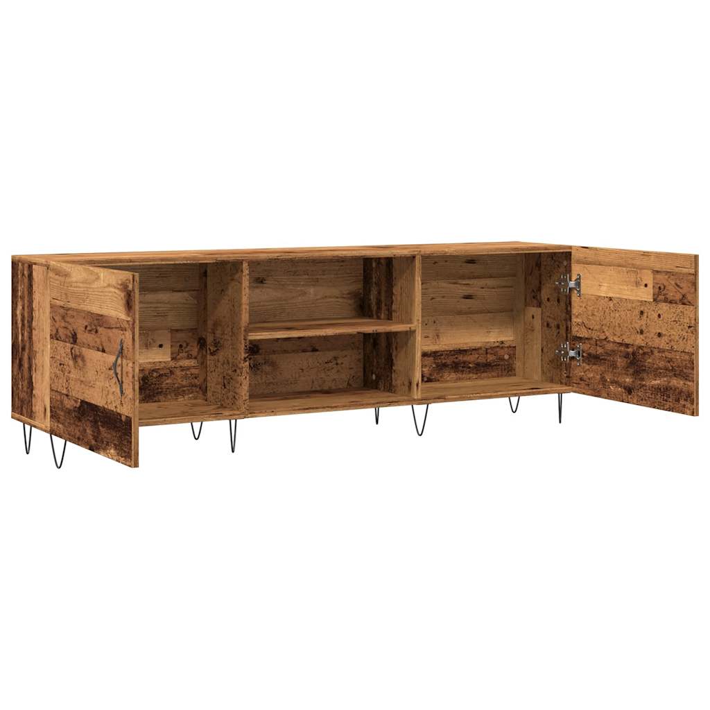 Mobile Porta TV Legno Antico 150x30x50 cm in Truciolato - homemem39