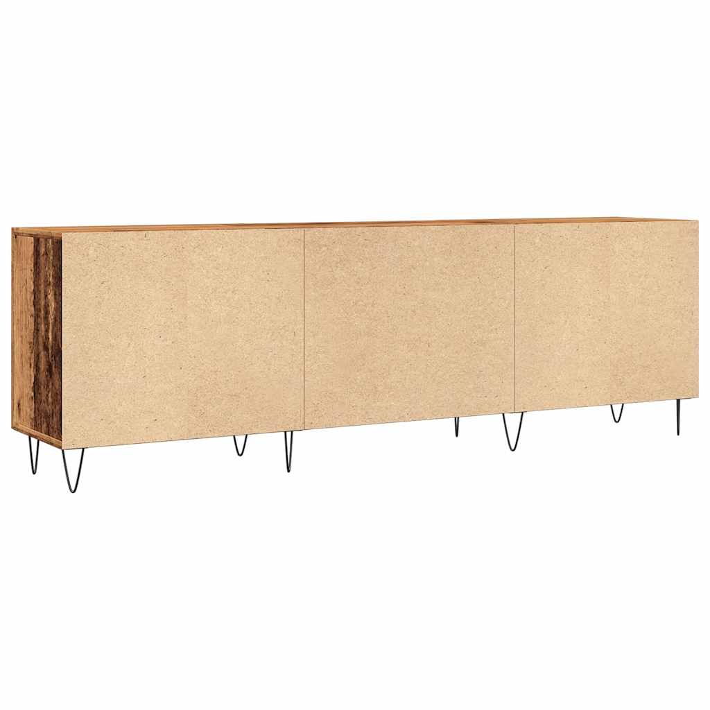 Mobile Porta TV Legno Antico 150x30x50 cm in Truciolato - homemem39