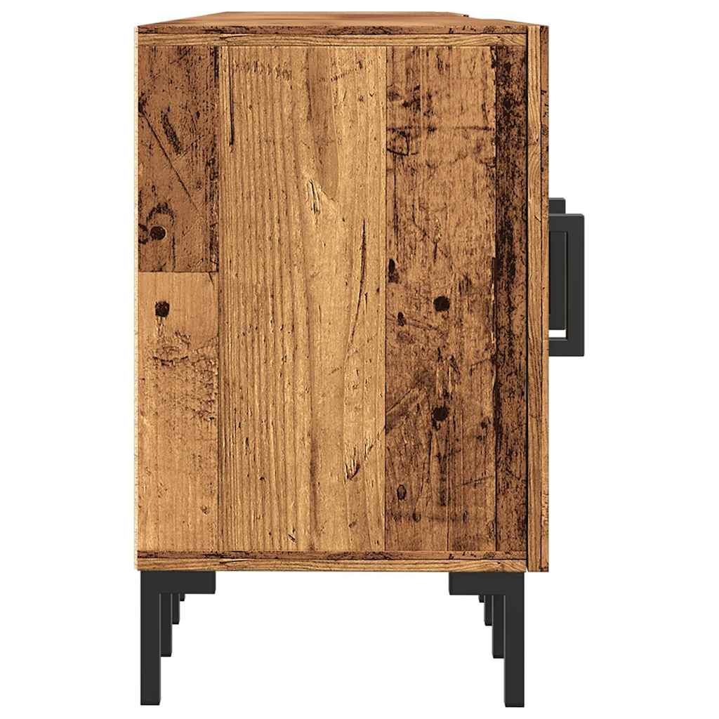 Mobile Porta TV Legno Antico 150x30x50 cm in Truciolato - homemem39