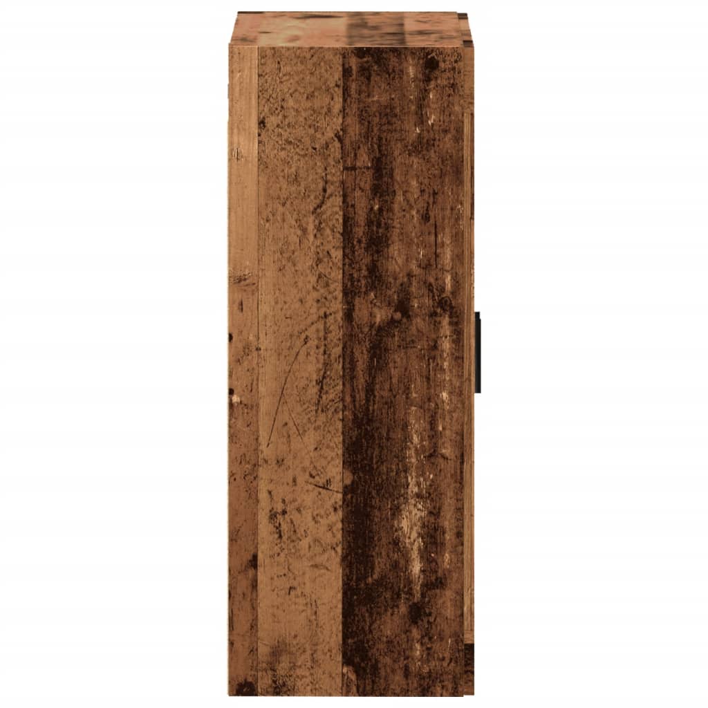 Mobile a Parete Legno Antico 69,5x34x90 cm - homemem39