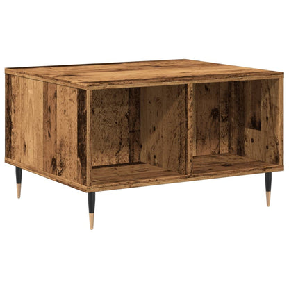 Tavolino da Salotto Legno Antico 60x50x36,5cm Legno Multistrato