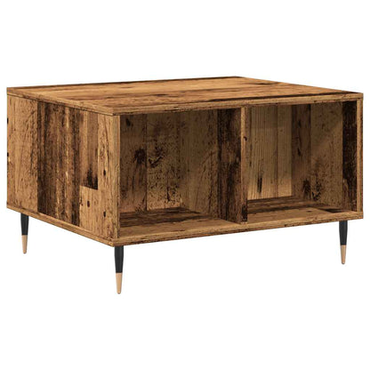 Tavolino da Salotto Legno Antico 60x50x36,5cm Legno Multistrato