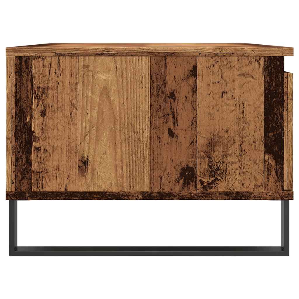 Tavolino da Salotto Legno Antico 90x50x36,5 cm in Truciolato