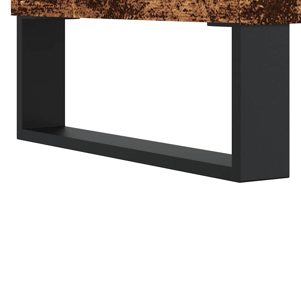 Tavolino da Salotto Legno Antico 90x50x36,5 cm in Truciolato